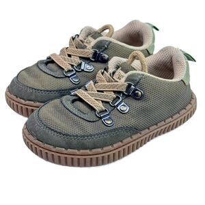 OshKosh B'Gosh Heidy Sneaker Khaki Green Unisex Child Slip On Baby/ Toddler 7 M